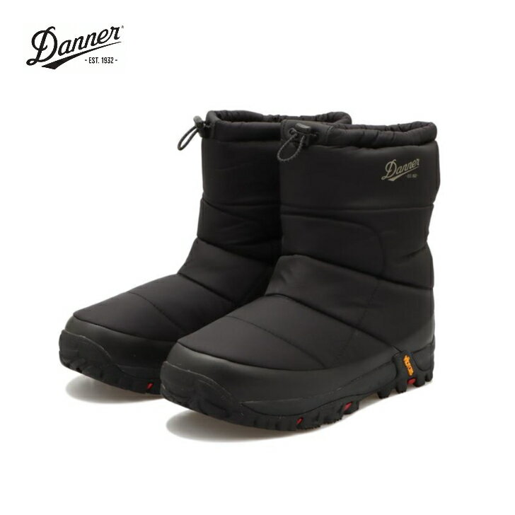 【Danner ダナー】FREDDO フレッド BLACK ウィンターブーツ 防水仕様 リップストップナイロン 高撥水性 シンサレート 軽量 断熱性 タウンユース アウトドア D120100 国内正規品 10%OFF