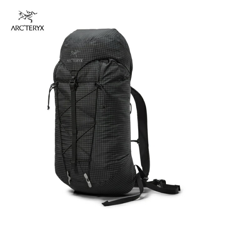 【ARC'TERYX アークテリクス 】アルファ SL 23 バックパック Black ワンサイズ バックパック サミットパック 超軽量 耐久性 快適性 高山 ロッククライミング アイスクライミング アウトドア X000007174 国内正規品