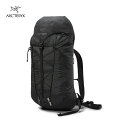 【ARC'TERYX アークテリクス 】アルファ SL 23 バックパック Black ワンサイズ バックパック サミットパック 超軽量 耐久性 快適性 高山 ロッククライミング アイスクライミング アウトドア X000007174 国内正規品