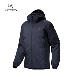 【ARC'TERYX アークテリクス】アトム フーディ メンズ Black Sapphire アウター ミッドレイヤー 中綿 コアロフト ハイキング トレッキング アイスクライミング アルペンクライミング タウンユース 国内正規品