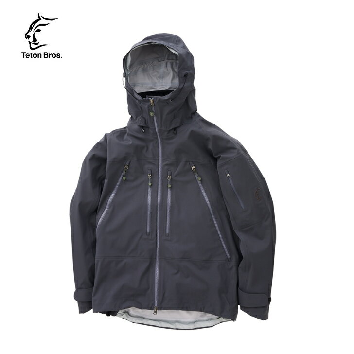  Teton Bros. eB[guX TB Jacket (Men) TBWPbg Y Gunmetal WPbg AE^[ T?sm? hʋCf Xgb` ϋv x Rs gbLO XL[ Xm[{[h obNJg[ AEghA TB233-01 10%OFF