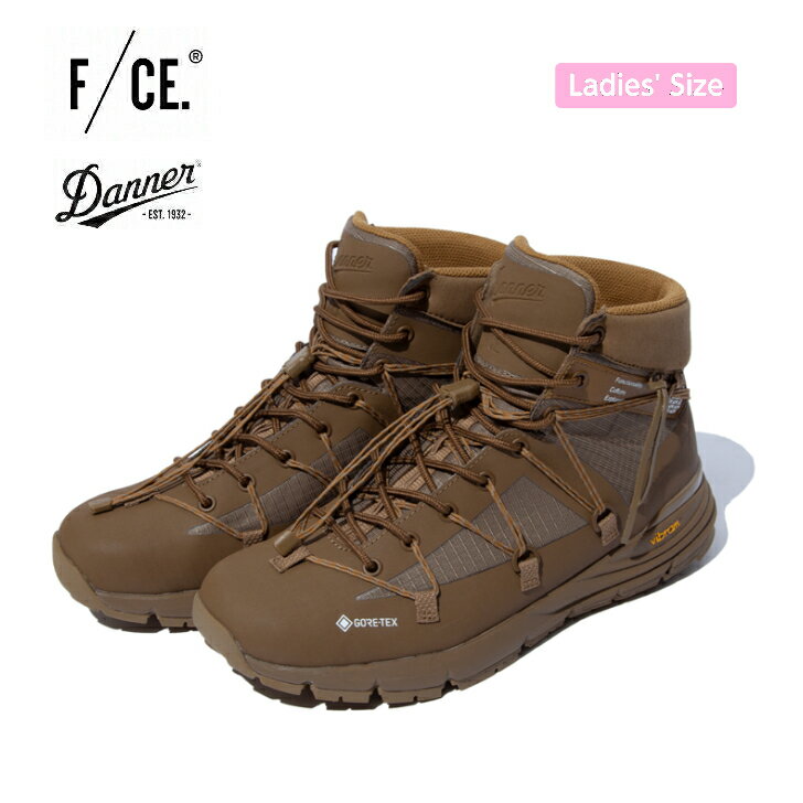 【F/CE.×Danner エフシーイー×ダナー】HYBRID DANNER LT GORETEX ハイブリッド ダナー ライト ゴアテックス Coyote レディースサイズ Coyote コヨーテ シューズ ブーツ GORE-TEX 防水性 軽量ビブラムソール グリップ力 タウンユース アウトドア FSP39232U0002 5 OFF