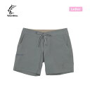 【Teton Bros. ティートンブロス】WS Climbing Surf Short (Women) ウィメンズクライミングサーフショーツ ウィメンズ Gray グレー Lサイズ ショーツ Nylonソフトシェル 速乾性 クライミング トレッキング トレラン サーフィン アウトドア TB221-12(4)