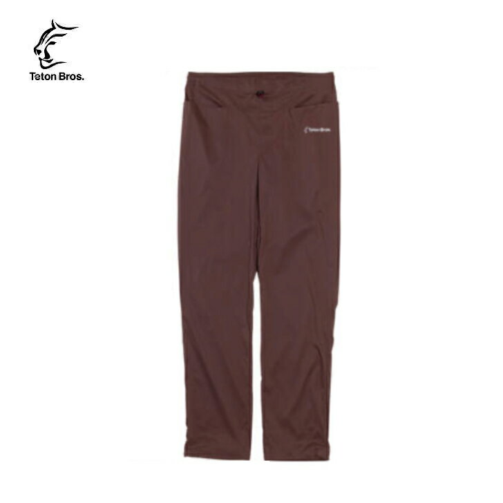 【Teton Bros. ティートンブロス】Wind River Pant (Unisex) ウインド リバー パンツ Wine Red Pertex パッカブル 軽量 UL トレッキング トレイルランニング アウトドア TB221-21 10 OFF