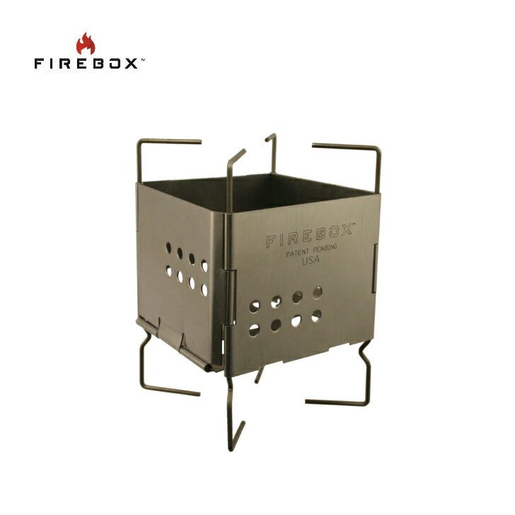 Nano Box Set ナノチタンボックスセット キャンプストーブ ネイチャーストーブ チタン製 213g 軽量モデル 高燃焼効率 カーボンフェルト付き クッキング キャンプ アウトドア 国内正規品