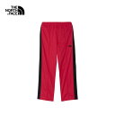 【THE NORTH FACE ノースフェイス】ザ トラックパンツ(ユニセックス) TR TNFレッド パンツ ボトムス ラインジャージデザイン ストレートシル...