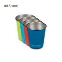 【Klean Kanteen クリーンカンティーン】キッズカップ10oz 296ml 4Pack ドラゴンテイル カップ 4個セット コールド専用 ステンレス製 食洗機使用可 自宅用 アウトドア 19322163 国内正規品