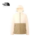 【THE NORTH FACE ノースフェイス】コンパクトジャケット(メンズ) WC ホワイトデューン×クラシックカーキ ジャケット シェル コットンライク生地 撥水加工 防風 軽量 コンパクト収納 スタッフサック付き タウンユース アウトドア NP72230 国内正規品