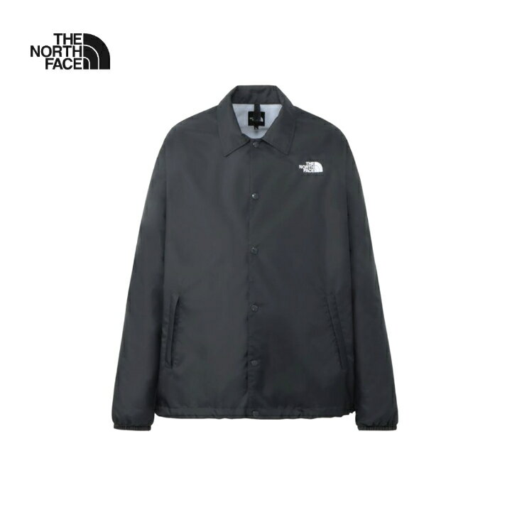 【THE NORTH FACE ノースフェイス 】ザ コーチジャケット(ユニセックス) AG アスファルトグレー ジャケット ナイロンオックス生地 はっ水加工 光沢感 オーバーサイズ タウンユース アウトドア NP72450 国内正規品