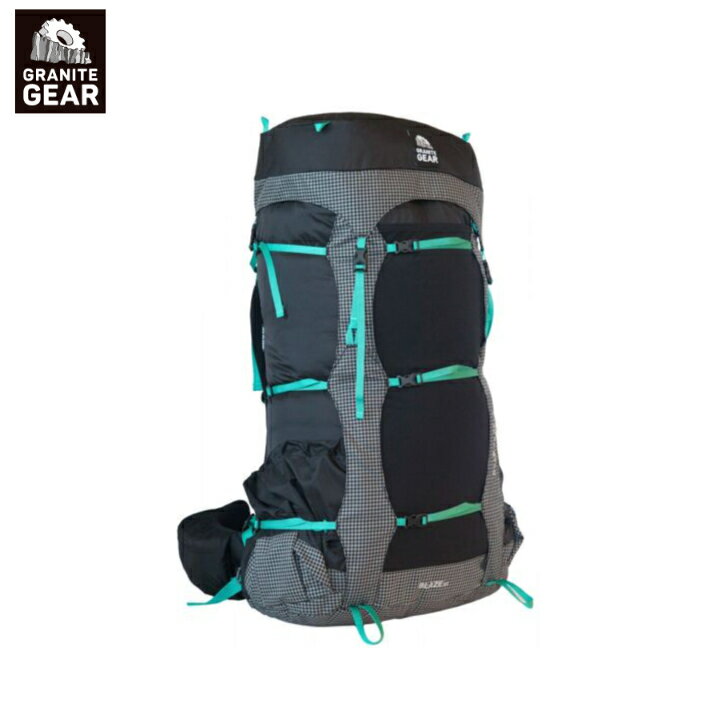 Rakuten - 【GRANITE GEAR グラナイトギア】BLAZE 60 Women’s ブレイズ60ウィメンズ ブラック/ティール バックパック 60L トレッキング アウトドア 2211200201 国内正規品
