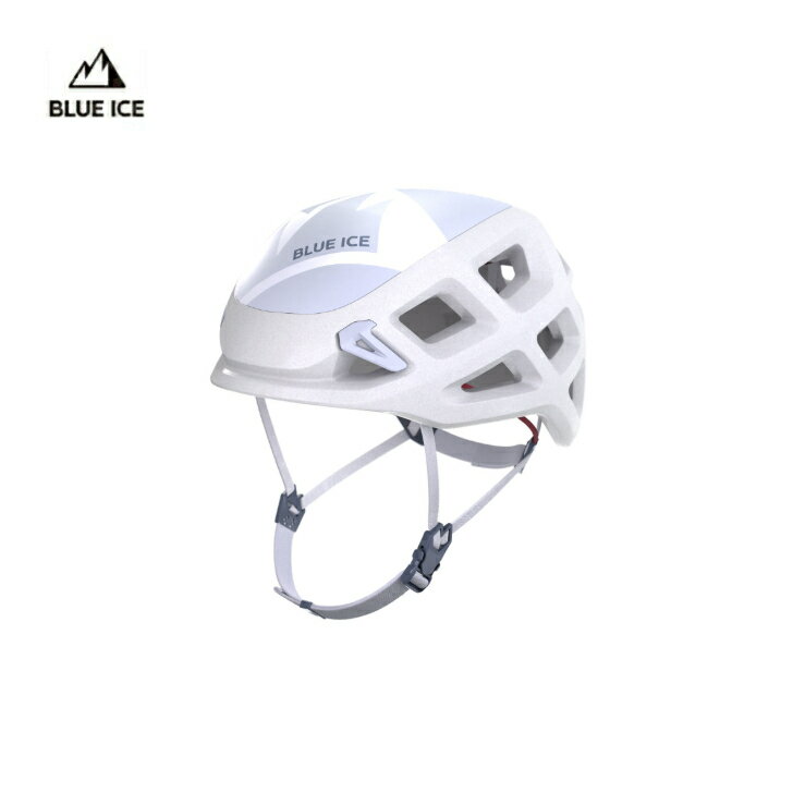 【BLUE ICE ブルーアイス】ブラスト WH ホワイト ヘルメット アルパインヘルメット スリム形状 軽量 快適性 耐久性 保護性能 ヘルメットキャリー付属 登山 アルパイン 登攀 クライミング アウトドア 100722 国内正規品