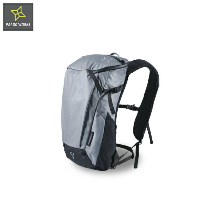 Rakuten - 【PAAGO WORKS パーゴワークス】ALK 16 アルク16 Light Gray ライトグレー バックパック 16L ハイク 登山 普段使い アウトドア