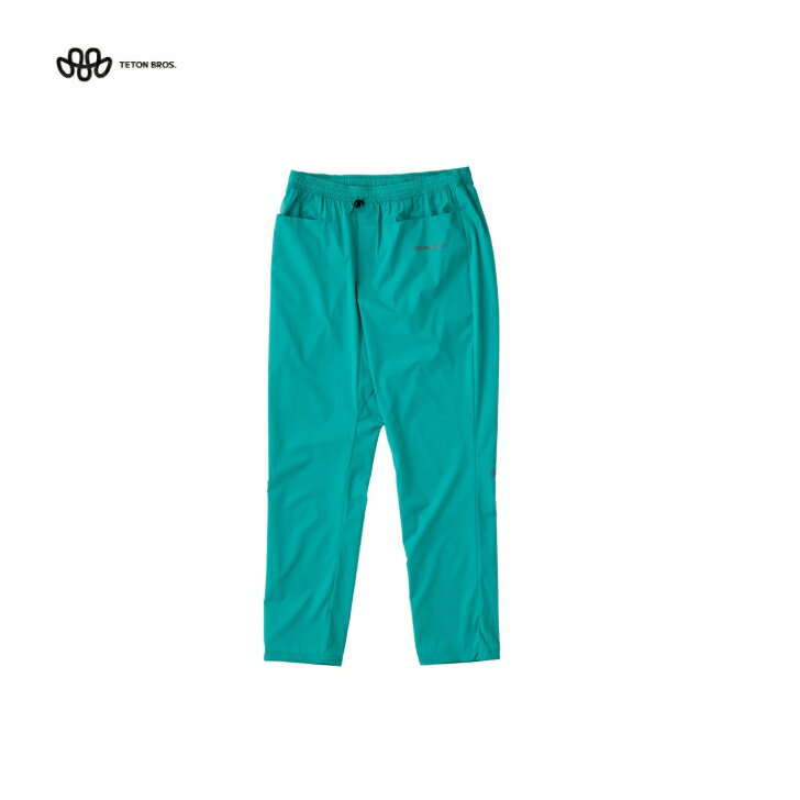 Rakuten - 【TETON BROS. ティートンブロス】Wind River Pant (GENDERLESS) ウインドリバーパンツ Emerald エメラルド パンツ ウィンドシェルパンツ 膝下テーパード 足さばき軽快 薄手 軽量 防風性 撥水性 耐久性 パッカブル仕様 ハイク 山行 トレラン アウトドア TB261-21
