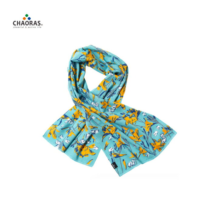 Rakuten - 【CHAORAS チャオラス】スポーツてぬぐい ニッコウキスゲ スポーツてぬぐい 綿50%バンブーレーヨン50% 長めデザイン 31×110cm 防菌防臭加工 肌触り柔らか 日本製 登山 キャンプ トレイルランニング アウトドア 81078