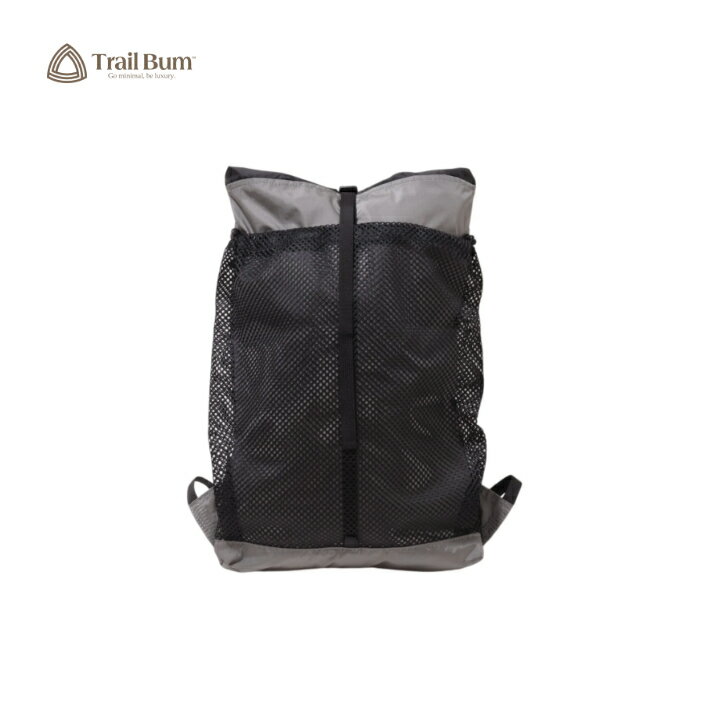 Rakuten - 【Trail Bum トレイルバム】BIG TURTLE ビッグタートル GRAY バックパック 13-19L 軽量 UL ハイク 山行 登山 アウトドア