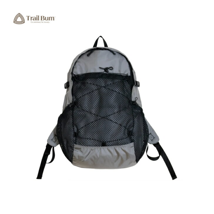 Rakuten - 【Trail Bum トレイルバム】24/7 PACK トゥエンティーフォーセブン GRAY デイパック バックパック 18-20L 軽量 オフィス 旅行 トレイル ウルトラライト トレッキング アウトドア