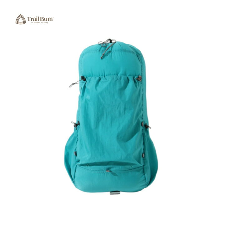 Rakuten - 【TRAIL BUM トレイルバム】LISSOME リソム TEAL バックパック 25L 超軽量 190g BUMMER小型化改良バージョン ハイク 山行 登山 アウトドア