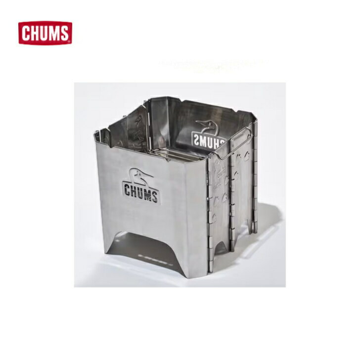 Rakuten - 【CHUMS チャムス】Booby Face Folding Fire Pit M ブービーフェイスフォールディングファイヤーピットM 焚き火台 スクエア型 キャンプ アウトドア CH62-1804 /