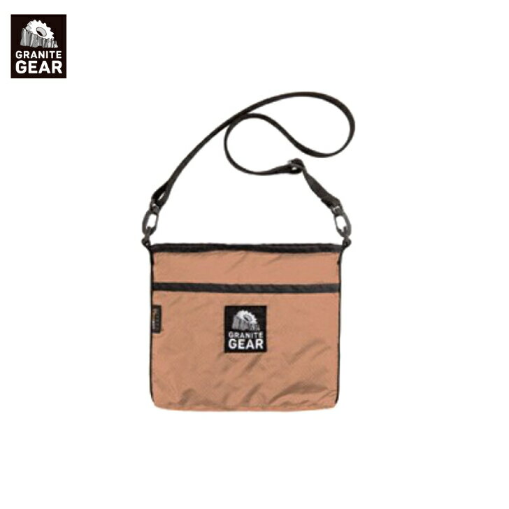 樂天商城 - 【GRANITE GEAR グラナイトギア】HIKER SATCHEL ハイカーサチェル ミューテッドピーチ サコッシュ ポーチ シルナイロン製 トレッキング テント場 山小屋 アウトドア 国内正規品