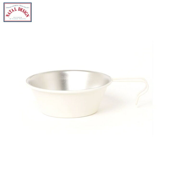 樂天商城 - 【NATAL DESIGN ネイタルデザイン】SIERRA CUP CLASSIC COLORED シェラカップクラシックカラード ALMOND WHITE アーモンドホワイト シェラカップ 日本製 ステンレス製 エンボス加工 KG-019