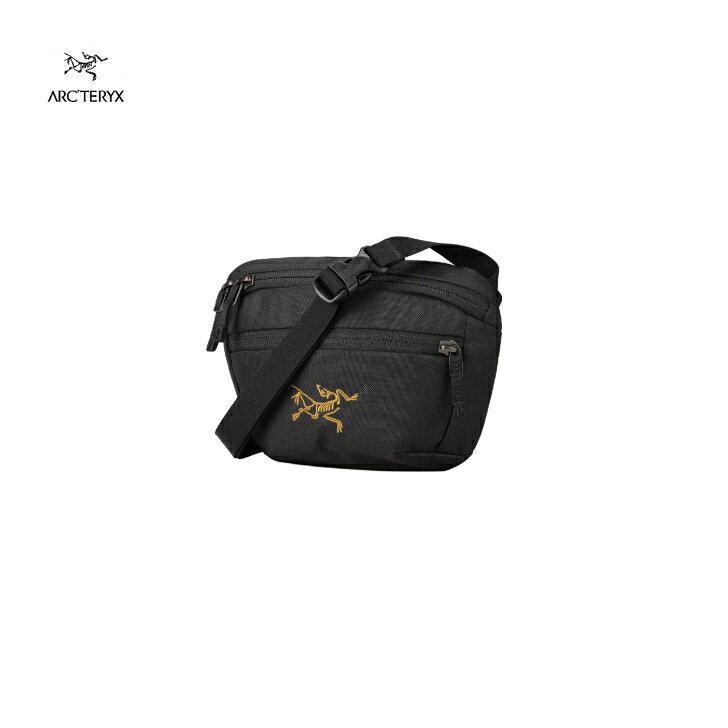 【ARC'TERYX アークテリクス】マンティス 1 ウエストパック 24K Black ウエストポーチ ショルダーバッグ ボディバッグ 1.5L 軽量 165g 耐久性 タウンユース アウトドア X000009234 国内正規品