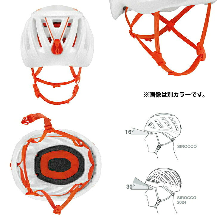 【PETZL ペツル】シロッコ ブラック ヘルメット 保護性能 160〜170g 超軽量 快適性...