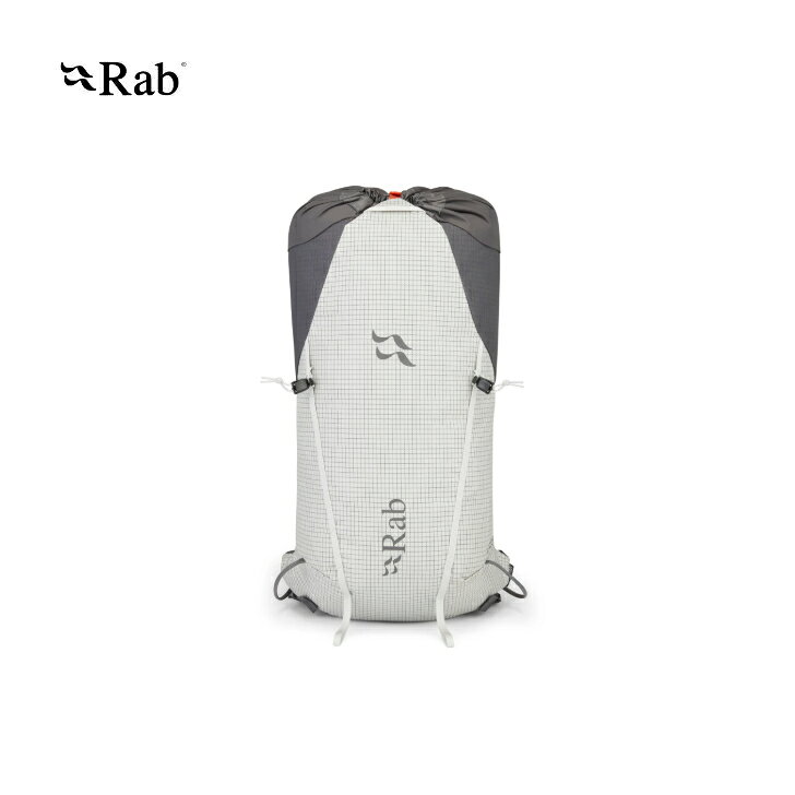【Rab ラブ】Latok 20 ラトック20 ピューター/グラフェン ワンサイズ バックパック 20L モノメッシュハーネス構造 超軽量 トップドローコード 取り外し可能ウェストベルト ハイク クライミング 山行 アウトドア 国内正規品