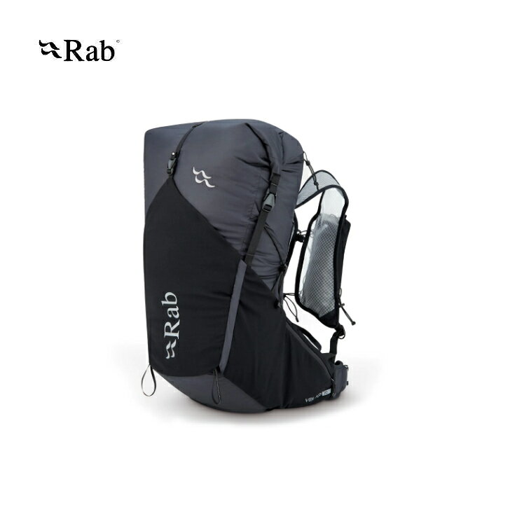 【Rab ラブ】Veil XP 30 ベイルXP30 ブラック バックパック 防水 30L 超軽量 モノメッシュハーネス ハイク 登山 ファストパッキング マウンテンランニング アウトドア 国内正規品