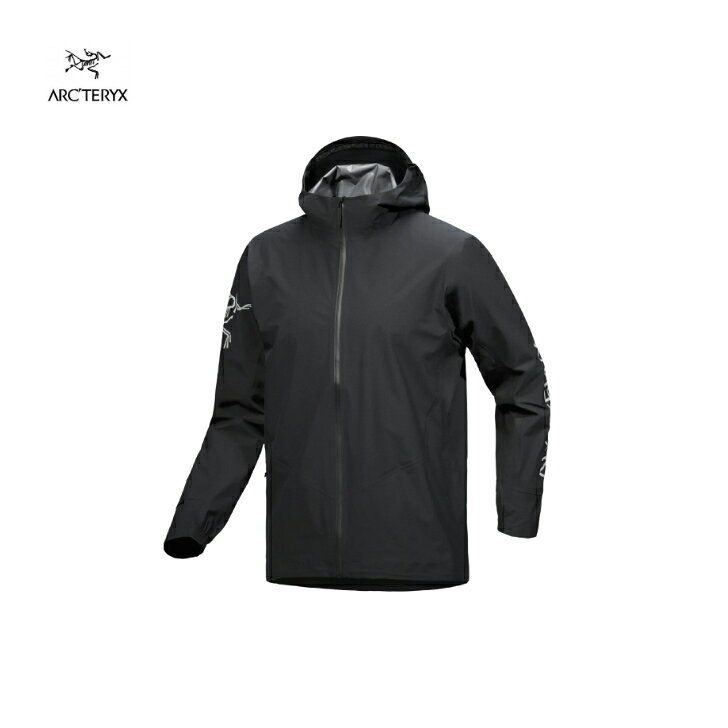 【ARC'TERYX アークテリクス】ノーバンジャケット メンズ Black ジャケット ゴアテックスシェル ReBIRD™︎10年保証 通気性 ドライキープ 防風 耐久性 軽量 215g トリムフィット トレラン マウンテンランニング 山行 ハイク アウトドア X000009571 国内正規品
