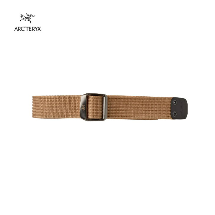 【ARC'TERYX アークテリクス】コンベヤー ベルト 38mm Canvas ウェビングベルト 幅広め メタルバックル 丈夫 ハイキング 登山 タウンユース アウトドア X000005521 国内正規品