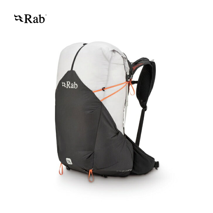 【Rab ラブ】Syclon XP 40 サイクロンXP40 ブラック/ダークピューター バックパック 40L 完全防水 通気性 軽量 ロールトップ 山行 ハイク 山小屋泊 ロングディスタンスハイキング アウトドア 国内正規品