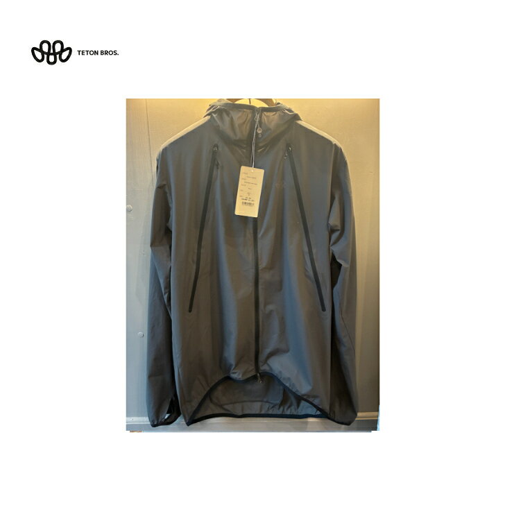 【TETON BROS. ティートンブロス】Wind River Pod Hoody ウィンドリバーポッドフーディ Black ブラック ウィンドシェル Durable Stretch Nylon 防風性 撥水性 登山 ハイク トレラン アウトドア TB263-12