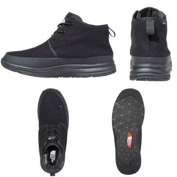 【国内正規品】【THE NORTH FACE ノースフェイス】NSE Traction Lite WP Chukka ヌプシトラクションライトウォータープルーフチャッカ K TNFブラック ユニセックス 圧縮ウール 撥水加工 保温 軽量 耐久性 ブーツ ウィンターブーツ スノーブーツ NF52085 3%OFF