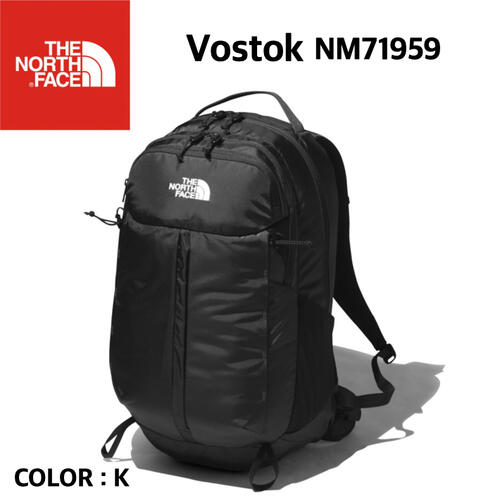 【国内正規品】【THE NORTH FACE ノースフェイス】Vostok ボストーク K ブラック 30L バックパック リュック 学校 ビジネス アウトドア NM71959