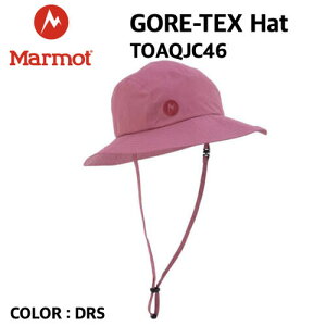 【Marmot マーモット】GORE-TEX Hat ゴアテックスハット DRS ダークローズ GORE-TEX ゴアテックス 防水 UVカット TOAQJC46 国内正規品 20%OFF