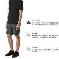【国内正規品】【2021春夏】【ARC'TERYXアークテリクス】StoweShort9.5inchPantMensストウパンツメンズLightKineticパッカブル軽量コットンナイロンストレッチ素材耐久性デイリーユーストラベル25219