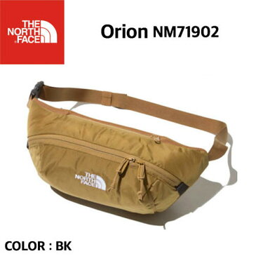 【国内正規品】【THE NORTH FACE ノースフェイス】Orion オリオン BK ブリティッシュカーキ ユニセックス ウエストバッグ たすき掛け サブバッグ 3L NM71902