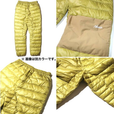 【NANGA ナンガ】MOUNTAIN LODGE DOWN PANTS マウンテンロッジダウンパンツ NVY ネイビー WMサイズ レディース 超軽量 保温 アウトドア