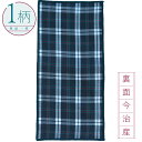 ハンカチ 1枚 綿100% 今治産生地 ハーフサイズ10.5×20cm タータンチェック