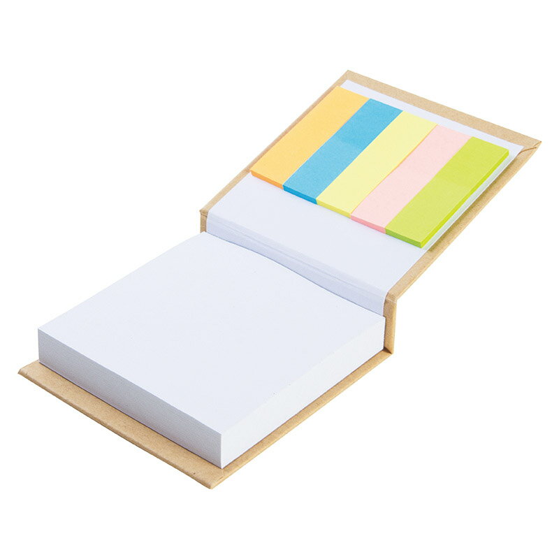 ブロックメモ&ふせんセット 10〜50個 本に見える ブロックメモ帳 小付箋25枚×5色&メモ用紙140枚 再生紙 まとめ買い 事務用品 文房具 業務用 雑貨 ...