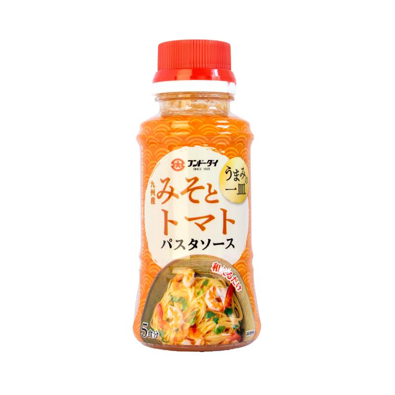 【公式】フンドーダイ うまみの一皿パスタソース みそとトマト 150mlP
