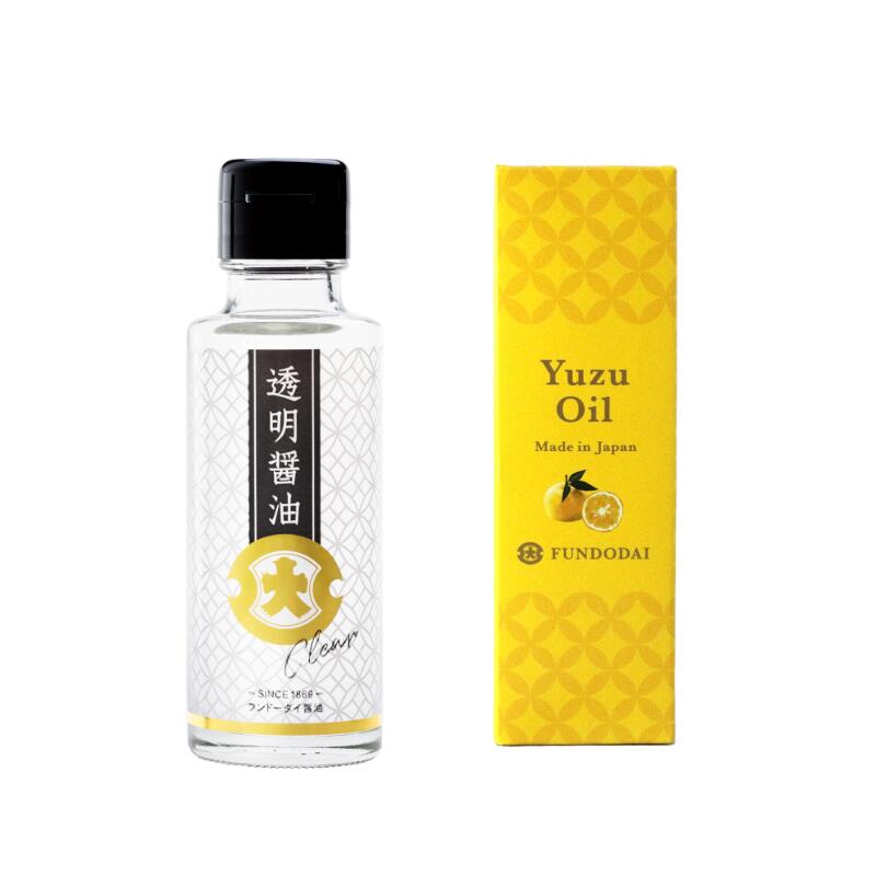【公式】フンドーダイ 透明醤油100ml×1本＋ゆずオイル45g×1本セット【透明 醤油 ゆず 調味料 しょうゆ 油 洋食 ギフト プチギフト 熊本 九州 お取寄せ お歳暮 贈り物 濃口 しろ醤油 しろしょうゆ 刺身 卵かけご飯 レストラン 寿司 お土産】 fundodai-10000720 【公式】フンドーダイ 楽天市場店 サンプル画像2