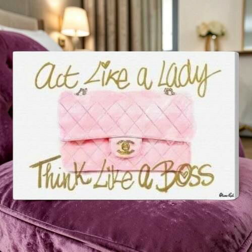 オリバーガル 絵画 ポップアート Like a Lady Boss