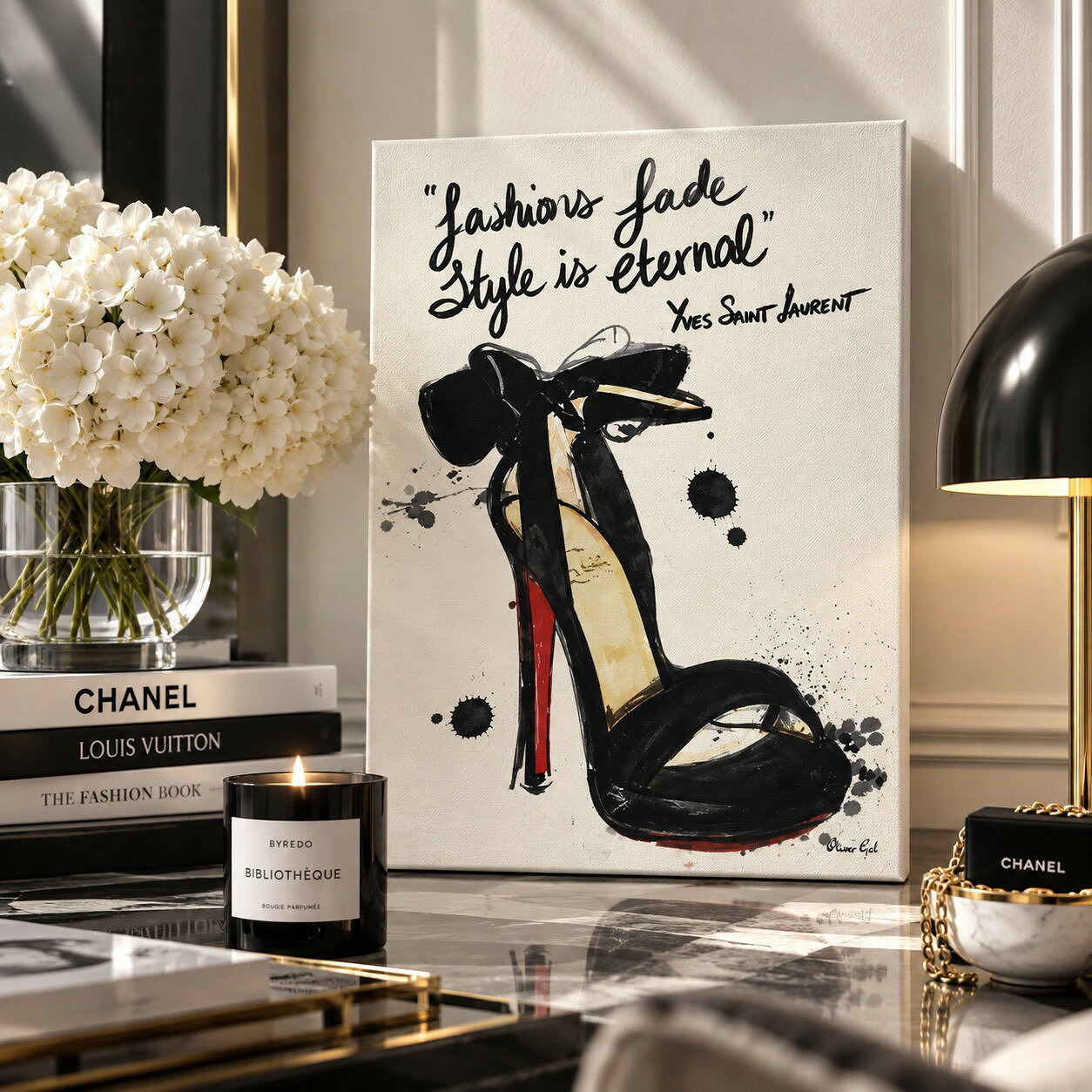 【特価セール】 オリバーガルアート 絵画 FASHION FADE