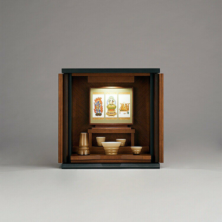 ジオ ダーク 上置きタイプ モダン 現代仏壇 家具調 仏壇 おしゃれ 感動葬儀。 FUNE フューネ