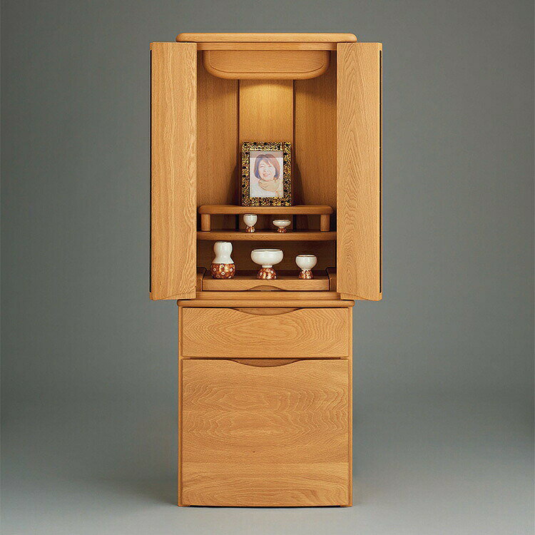 【スーパーSALE割引商品】テネラ ナチュラル 1300 台付タイプ モダン 現代仏壇 家具調 仏壇 おしゃれ 感動葬儀。FUNE