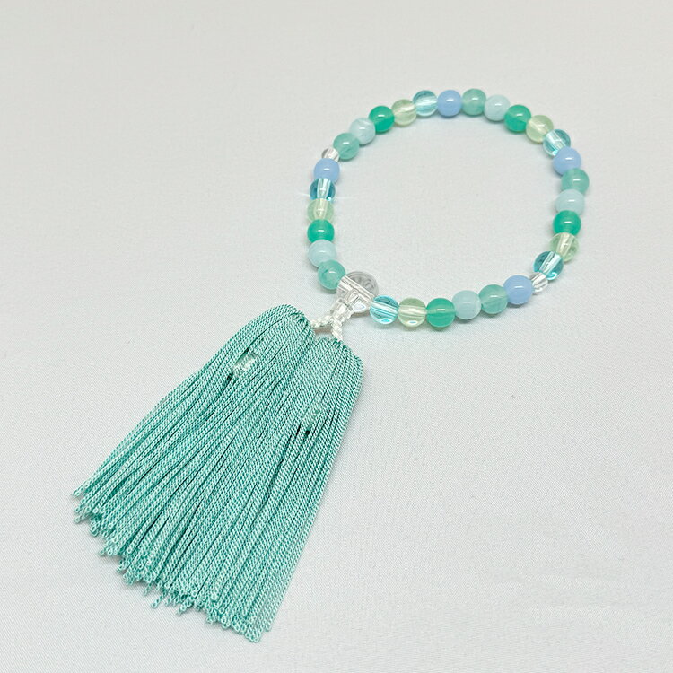 念珠・数珠 お子様念珠 男の子 ミックス じゅず ギフト 贈り物 贈答 法事 葬式 葬儀 法要 感動葬儀。 FUNE