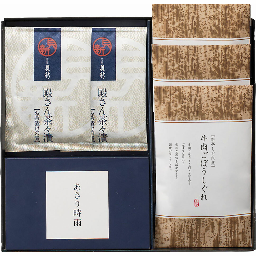 【店内全品ポイント5倍】香典返し 法要 返礼品 法事 粗供養 [ 柿安本店・新之助貝新 しぐれ詰合せ KSBE..