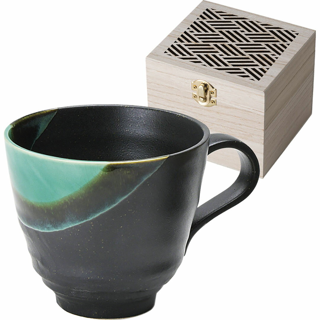 【店内全品ポイント5倍】香典返し 法要 返礼品 法事 粗供養 [ 釉彩 マグ（木箱入） YYS-1051B ] お供え..