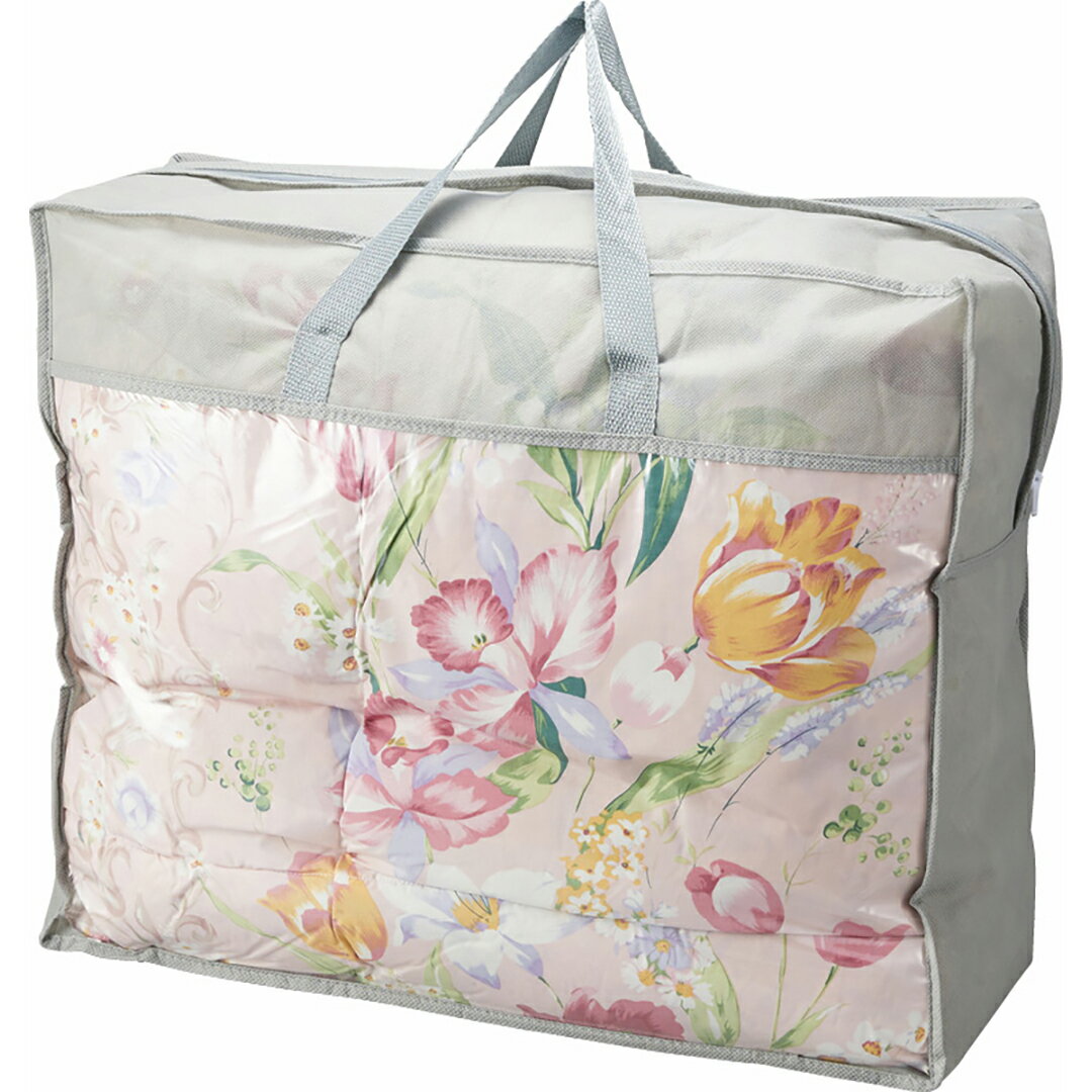 【店内全品ポイント5倍】香典返し 法要 返礼品 法事 粗供養 [ 羽根ふとんバッグ入り 花浪漫 HRU-515PI ..